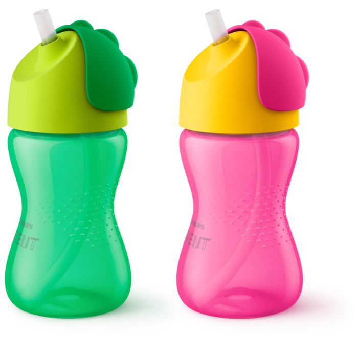 Philips Avent Bendy Straw Cup, 300ml Mixed