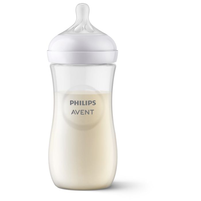 Philips Avent Natural Response Baby Bottle, 330ml, 1-pack Clear