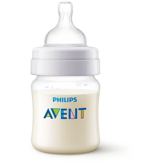 Philips Avent Anti-Colic Baby Bottle, 125ml,  Clear